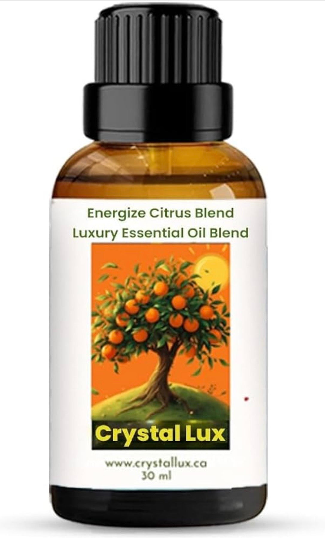 Box of 4 Energize Citrus Luxury Essential Oil Blend – Orange, Lemon & Lime