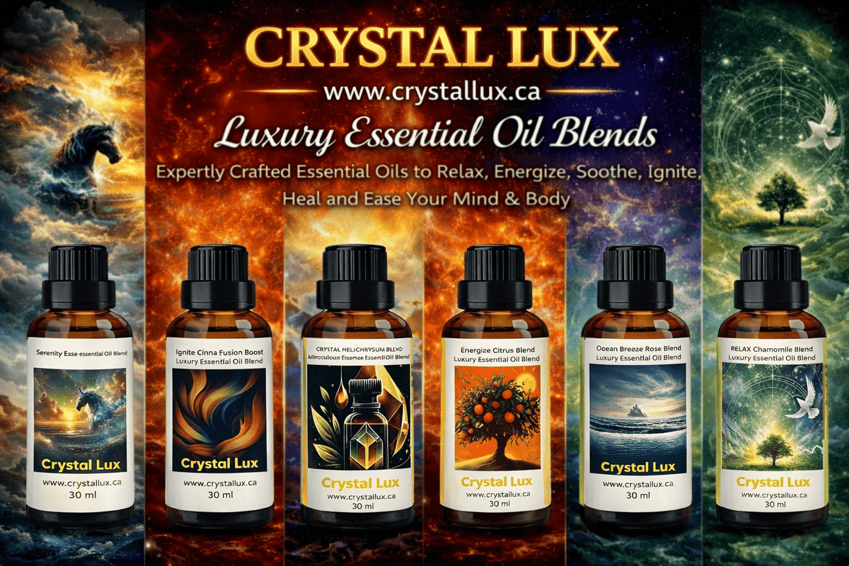 Box of 4 Luxury Helichrysum Essential Oil – Skin Rejuvenation & Regeneration Blend