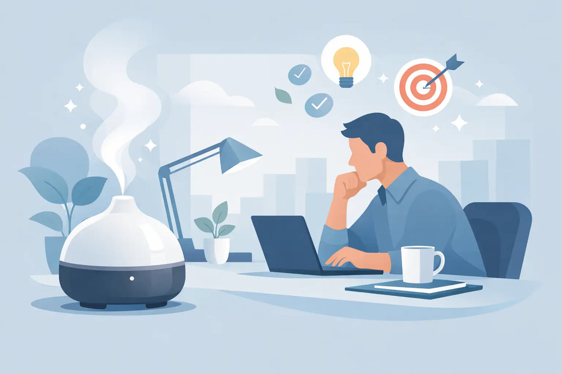 How to Use a Diffuser for Focus and Clearer Workdays