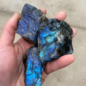 The Allure of Nature: Exploring the Benefits of Large Raw Blue Moonlight Stones