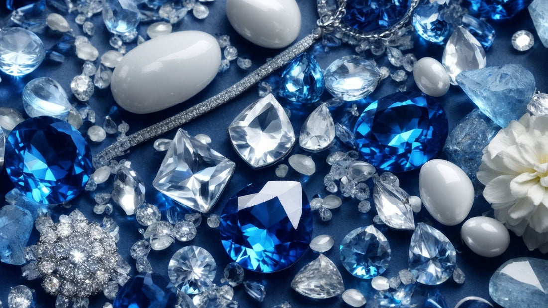 The Stunning Beauty of Blue and White Crystal: A Guide to Elegance and Sophistication - CRYSTALOIL