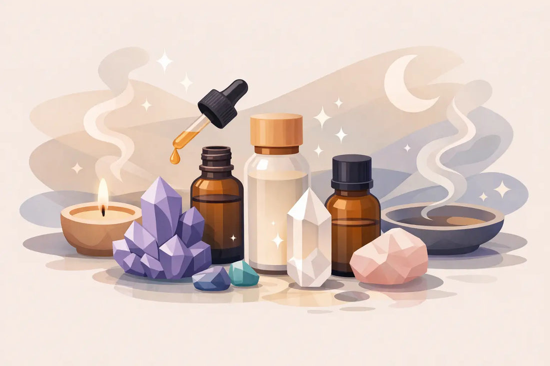 Crystal Infused Essential Oils for Elevated Rituals