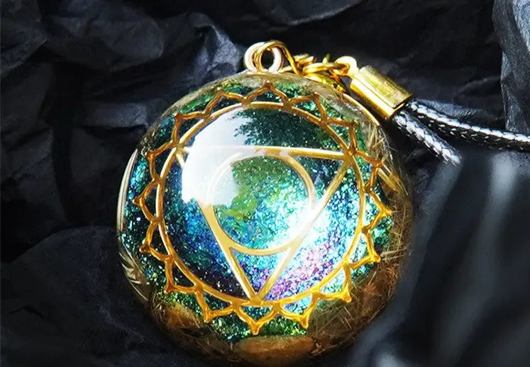 Jewel Titanium Crystal Hair, Crystal Necklace - CRYSTALOIL