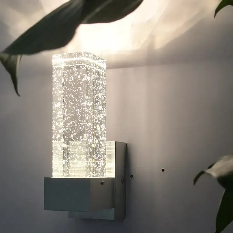 High Quality LED Aluminum Bubble Crystal Wall Lamp - CRYSTALOIL