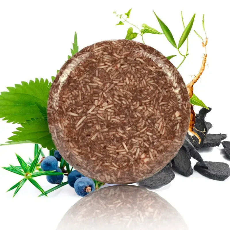 Nourishing Hair Root Shampoo Essential Oil Shampoo Soap Black Smoothing Plant Shampoo Soap - CRYSTALOIL