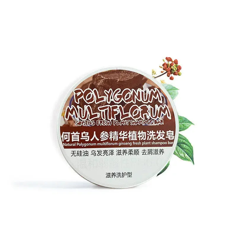 Nourishing Hair Root Shampoo Essential Oil Shampoo Soap Black Smoothing Plant Shampoo Soap - CRYSTALOIL