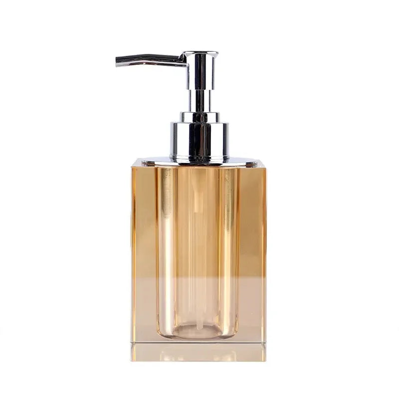 European Style Light Luxury Crystal Hand Soap Bottle Soap Liquid Bottle - CRYSTALOIL
