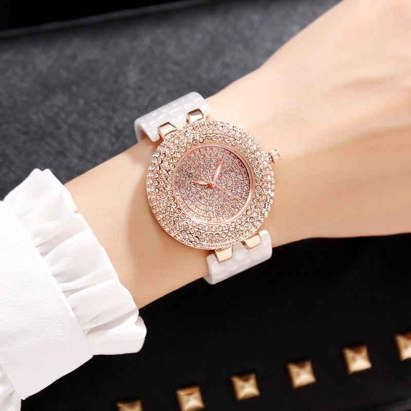 Watch, Stars And Diamonds British Watch Luxury Watch, is a luxurious timepiece adorned with celestial-inspired motifs and sparkling diamond accents - CRYSTALOIL