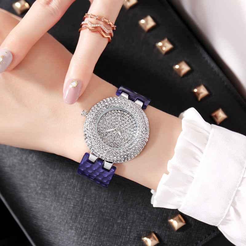 Watch, Stars And Diamonds British Watch Luxury Watch, is a luxurious timepiece adorned with celestial-inspired motifs and sparkling diamond accents - CRYSTALOIL
