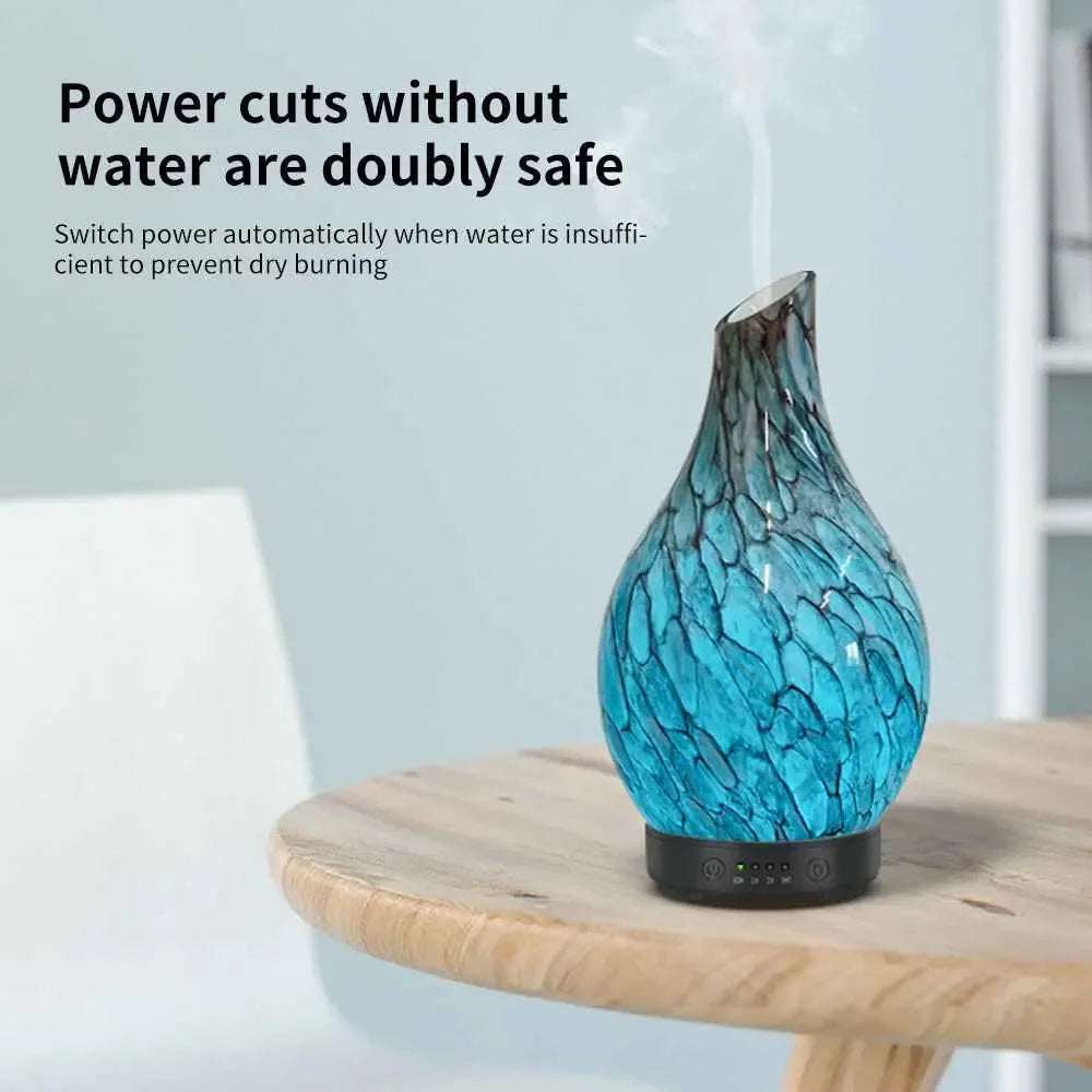 Colorful Aroma Diffuser Cobblestone - Enhance Your Space with a Colorful Aroma Diffuser - CRYSTALOIL