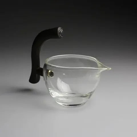 Kung Fu Tea Cup Simple Magnetic Tea Brewing Maker Glass Tea Set - CRYSTALOIL
