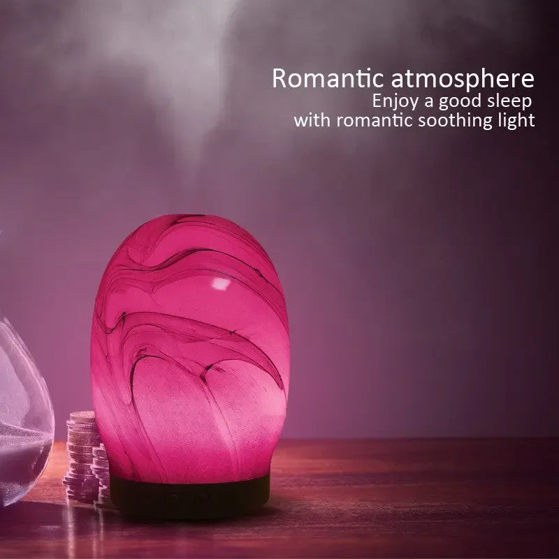 Colorful s humidifier aromatherapy machine, Stylish Aromatherapy Diffuser: Elevate Your Space with Soothing Humidification - CRYSTALOIL