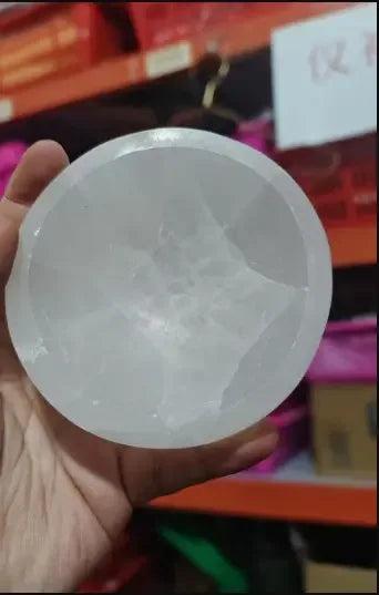 Natural Crystal Bowl Decorations, crystal gypsum - CRYSTALOIL