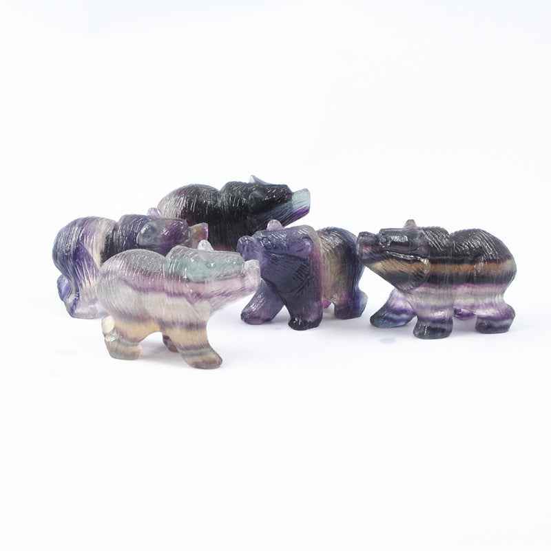 Classic Crystal Polar Bear Crafts for Home Decor and Gifts - CRYSTALOIL
