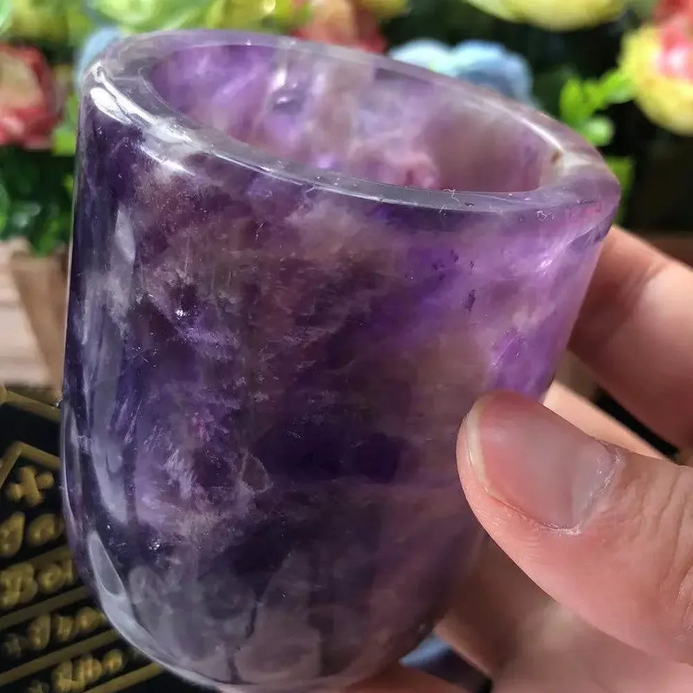 Mug In Natural White Crystal - CRYSTALOIL