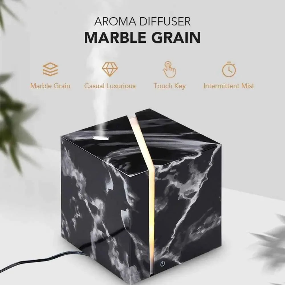 Marble pattern aromatherapy diffuser, &quot;Elevate your aromatherapy experience with our Marble Pattern Aromatherapy Diffuser, blending style and functionality seamlessly. Featuring a sophisticated marble pattern - CRYSTALOIL