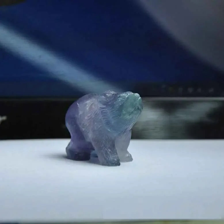 Classic Crystal Polar Bear Crafts for Home Decor and Gifts - CRYSTALOIL