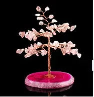 Crystal Lucky Tree Lucky Tree Natural Agate Piece Lucky Tree, Crafted with meticulous attention, this enchanting piece radiates positive energy - CRYSTALOIL