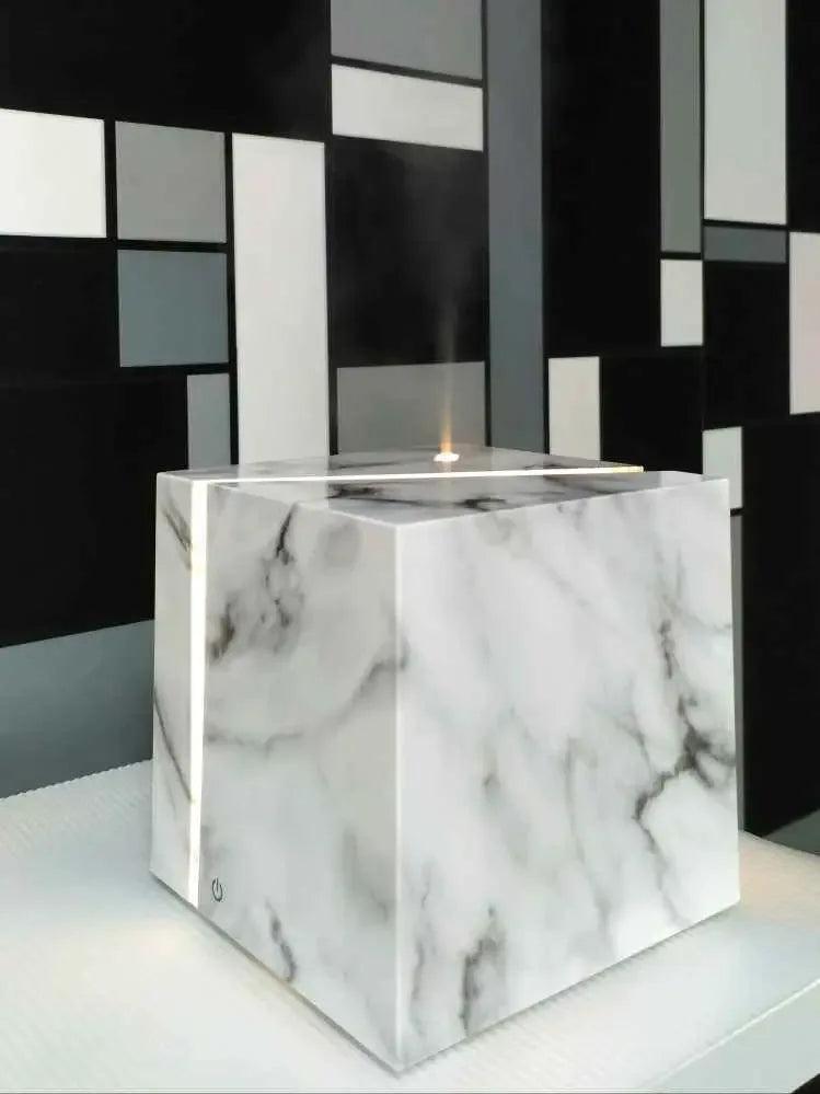 Marble pattern aromatherapy diffuser, &quot;Elevate your aromatherapy experience with our Marble Pattern Aromatherapy Diffuser, blending style and functionality seamlessly. Featuring a sophisticated marble pattern - CRYSTALOIL