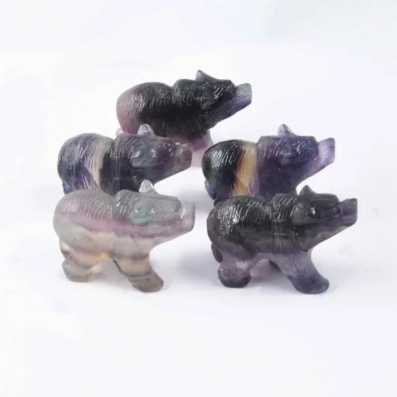Classic Crystal Polar Bear Crafts for Home Decor and Gifts - CRYSTALOIL