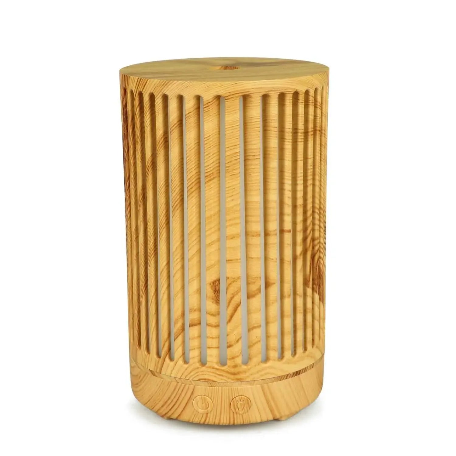 Creative 100ML Humidifier Wood Grain Aroma Diffuser - CRYSTALOIL