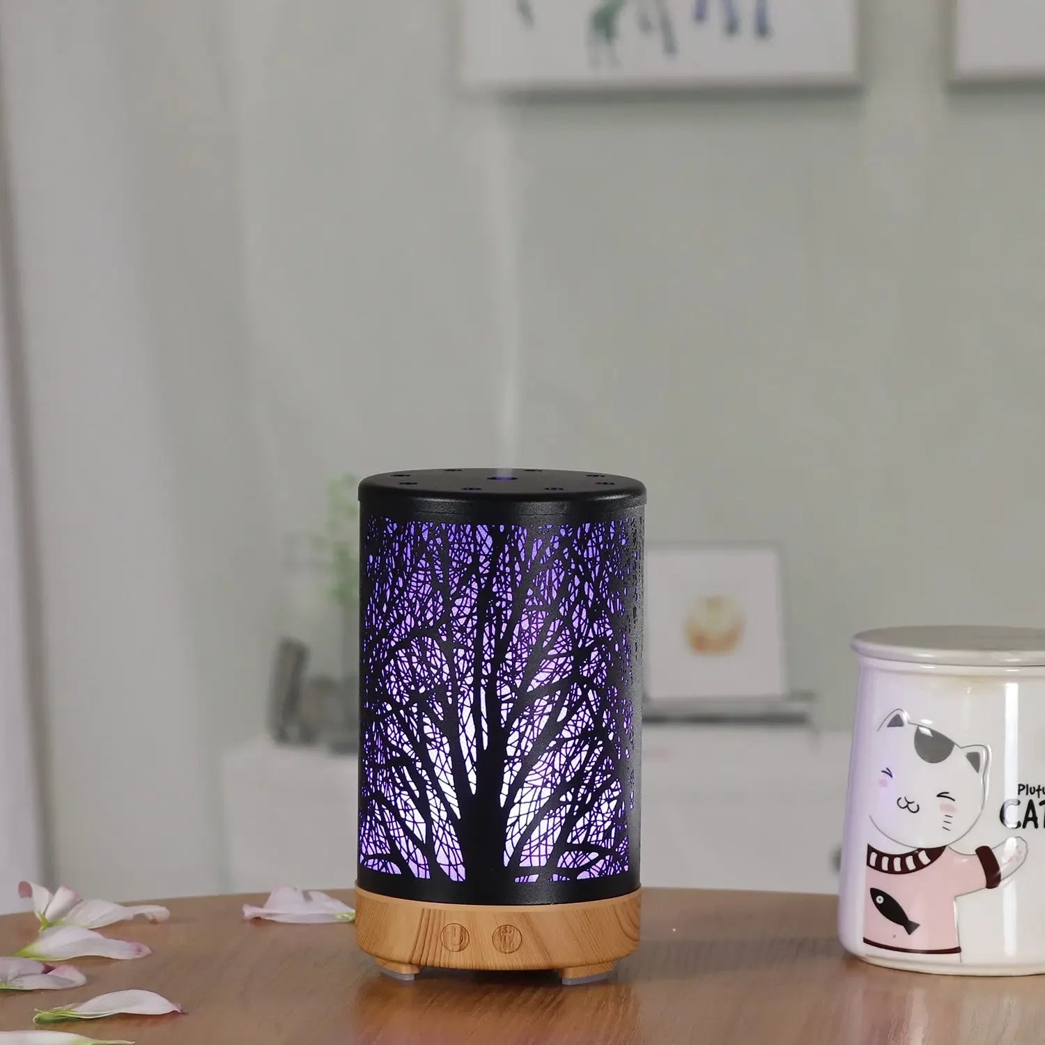 Flat Head Woods Wrought Iron Aroma Diffuser - CRYSTALOIL