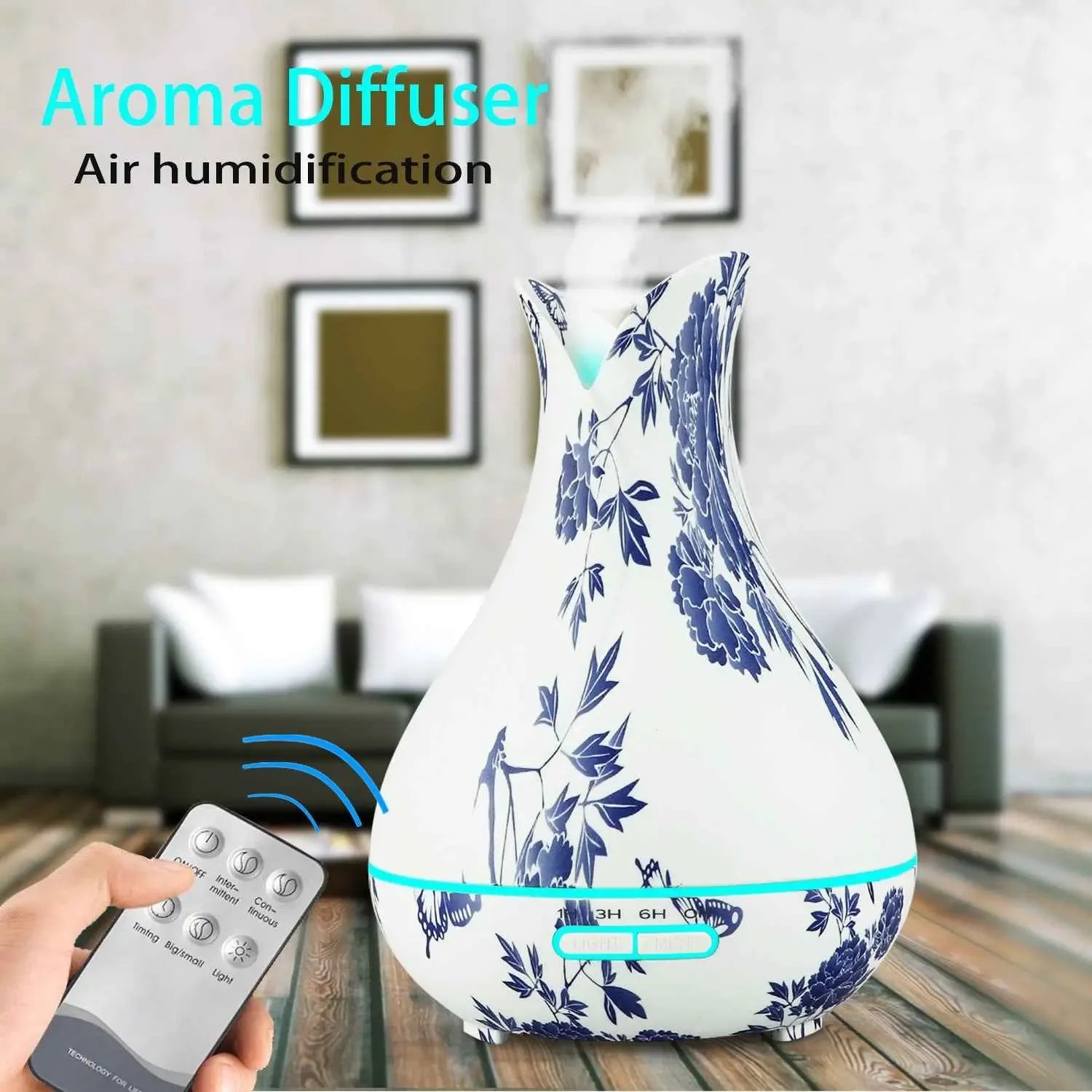 Aroma Diffuser Humidifier for Stylish Aromatherapy and Home Fragrance - CRYSTALOIL