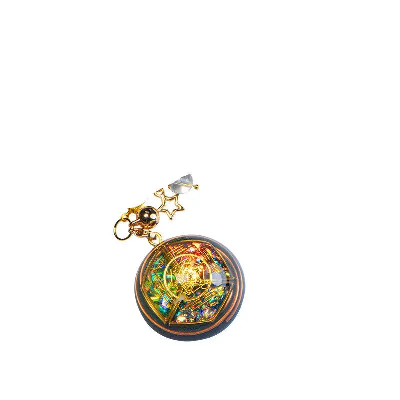 Original Constellation Crystal Fortune Pendant Fortune Necklace, This unique piece features sparkling crystals arranged in a constellation design - CRYSTALOIL