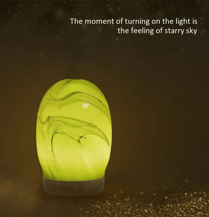 Colorful s humidifier aromatherapy machine, Stylish Aromatherapy Diffuser: Elevate Your Space with Soothing Humidification - CRYSTALOIL