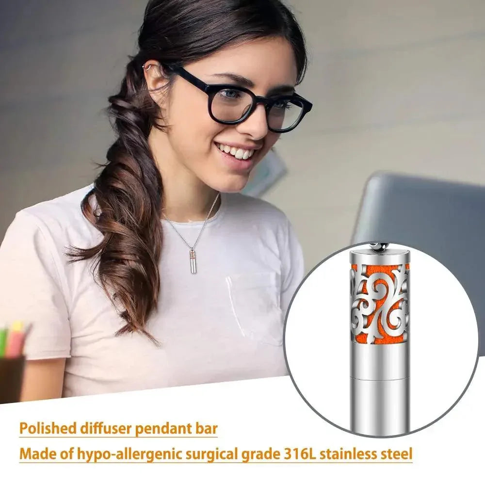 Maromalife Aromatherapy Diffuser Necklace - CRYSTALOIL