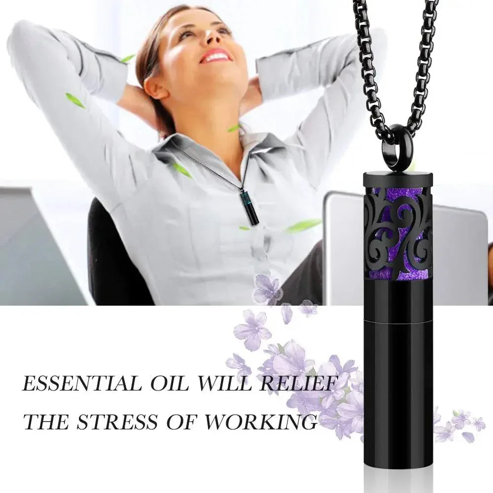 Maromalife Aromatherapy Diffuser Necklace - CRYSTALOIL