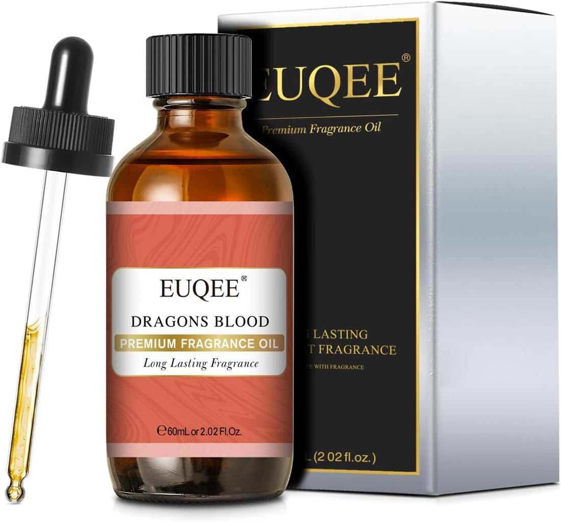 EUQEE Dragons Blood Fragrance Oil – 60ml Dropper Bottle