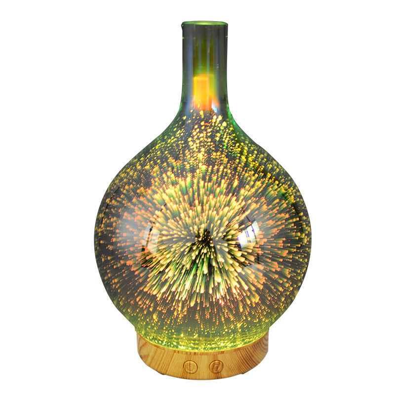 New Firework Ultrasonic Diffuser with Mesmerizing LED Light Display for Ambient Atmosphere - CRYSTALOIL