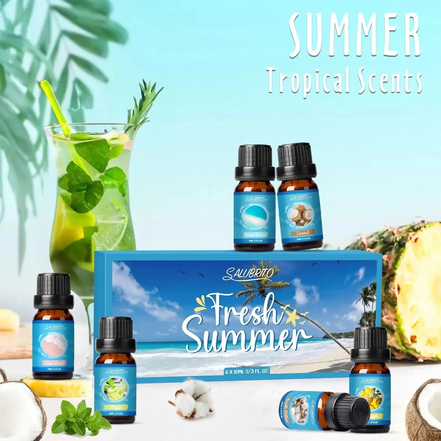 SALUBRITO Halloween Fragrance Oils Set - CRYSTALOIL