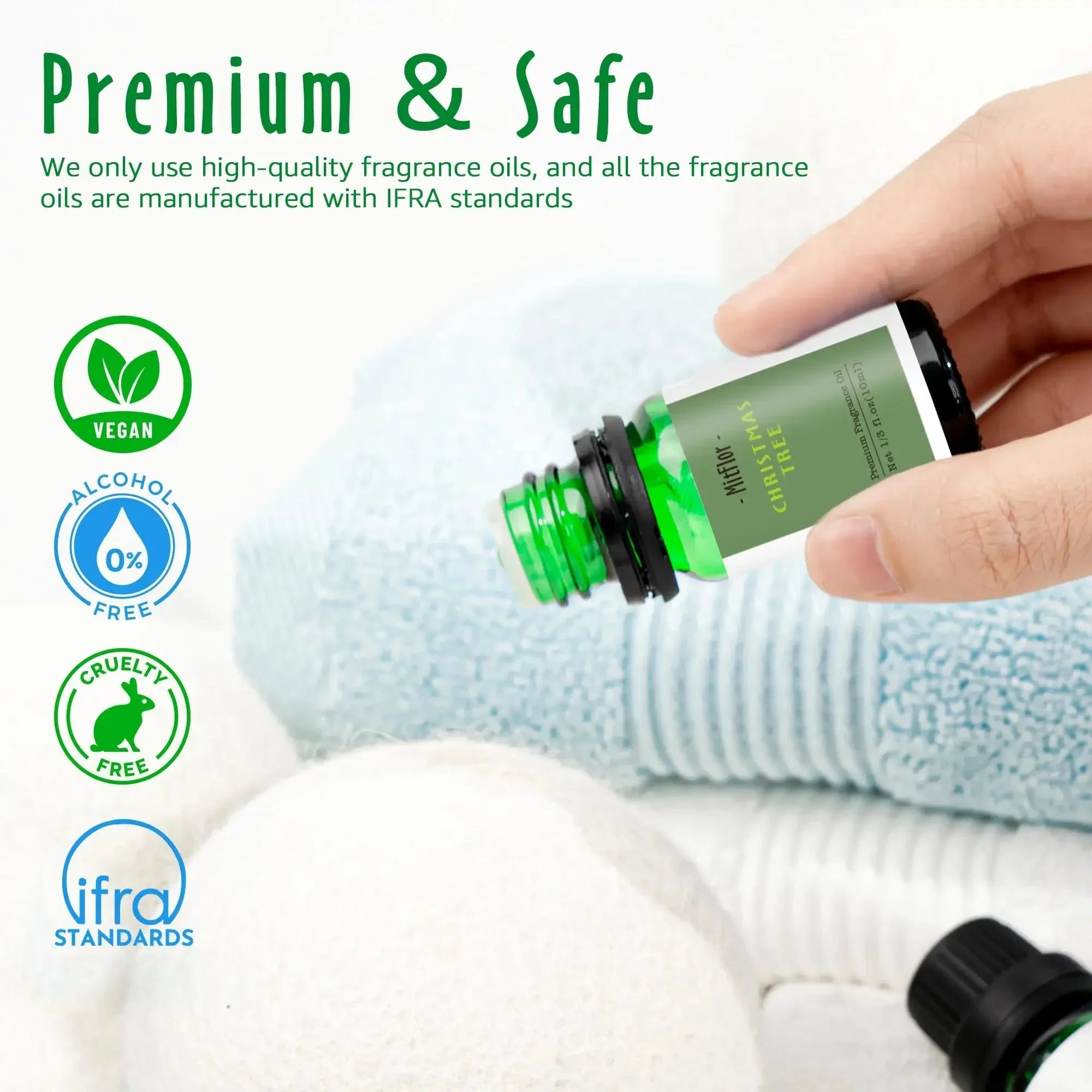 6 Fall Scents for Diffusers, Candles & Soaps (10ml Each) - CRYSTALOIL