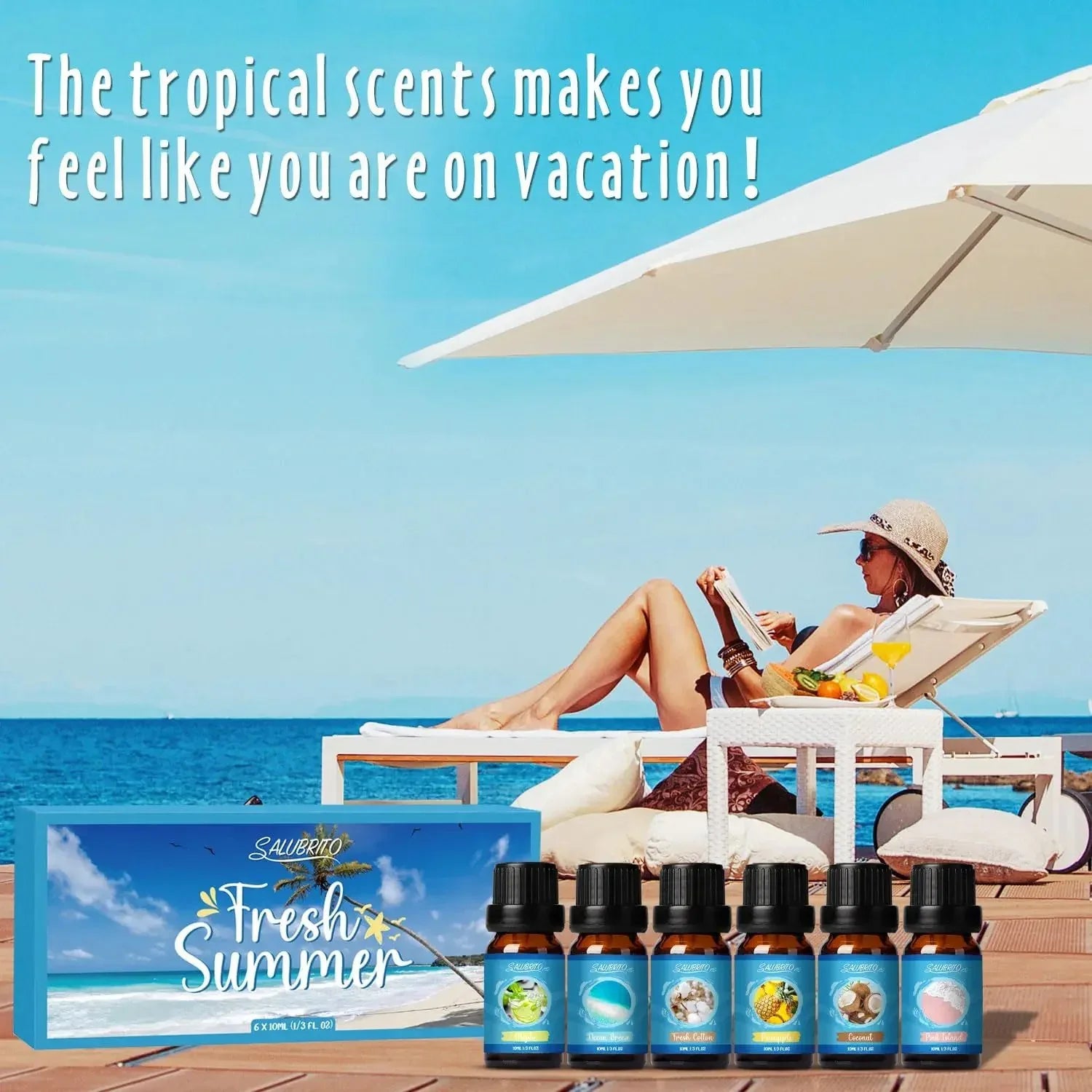 SALUBRITO Halloween Fragrance Oils Set - CRYSTALOIL