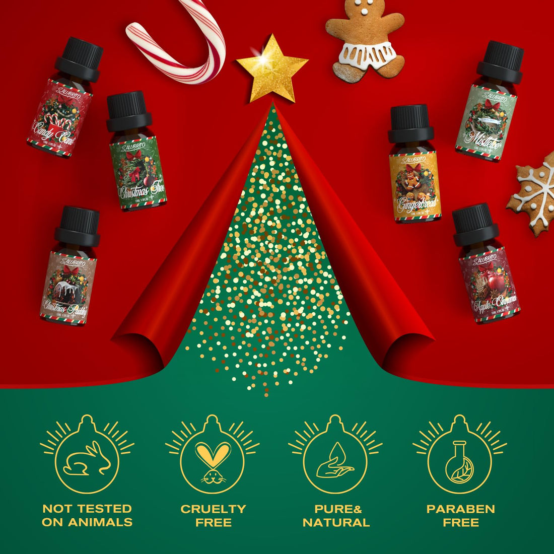 SALUBRITO Halloween Fragrance Oils Set
