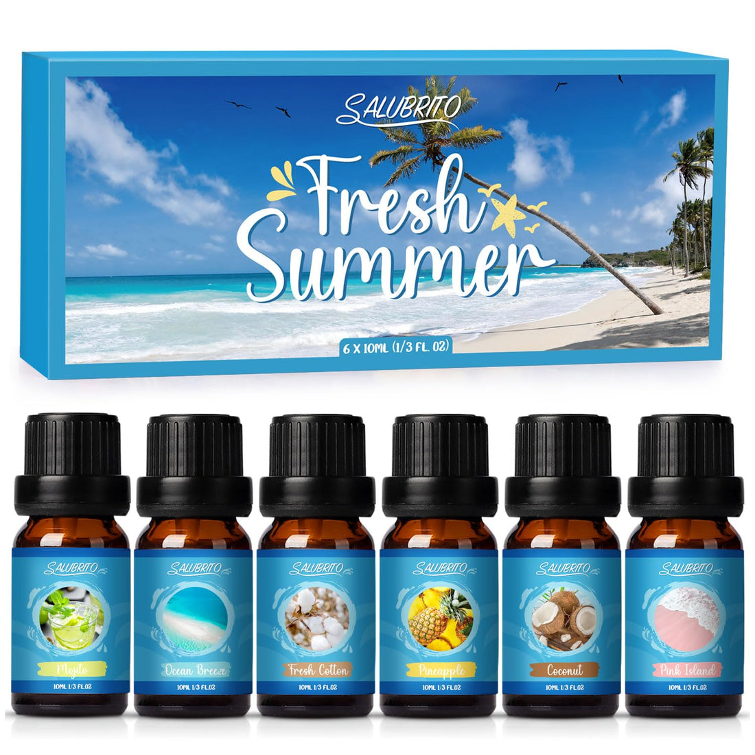 SALUBRITO Halloween Fragrance Oils Set