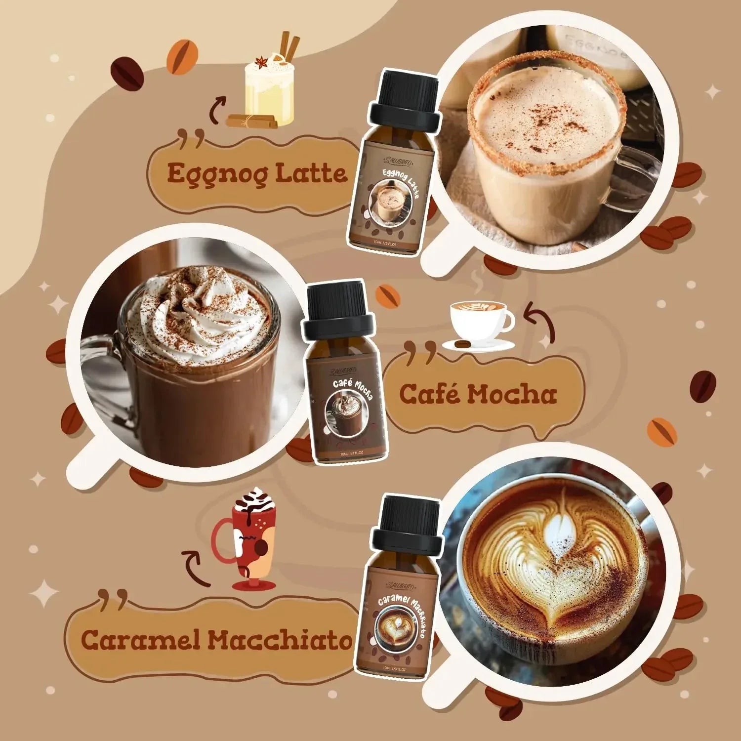 SALUBRITO Halloween Fragrance Oils Set - CRYSTALOIL