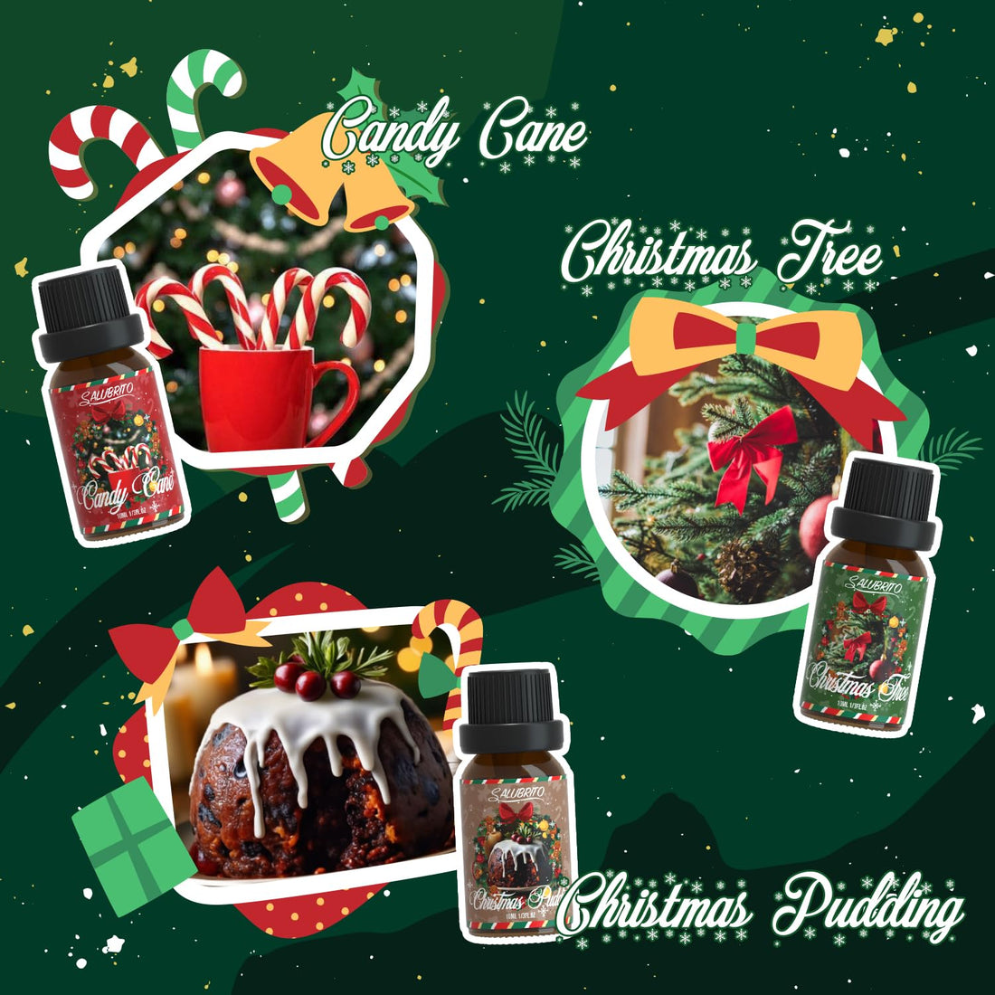 SALUBRITO Halloween Fragrance Oils Set