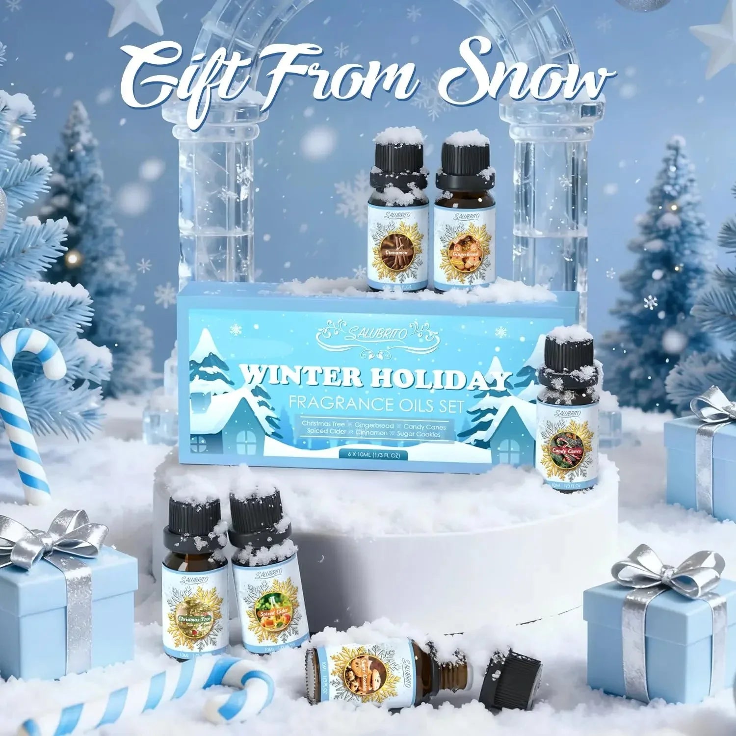 SALUBRITO Halloween Fragrance Oils Set - CRYSTALOIL