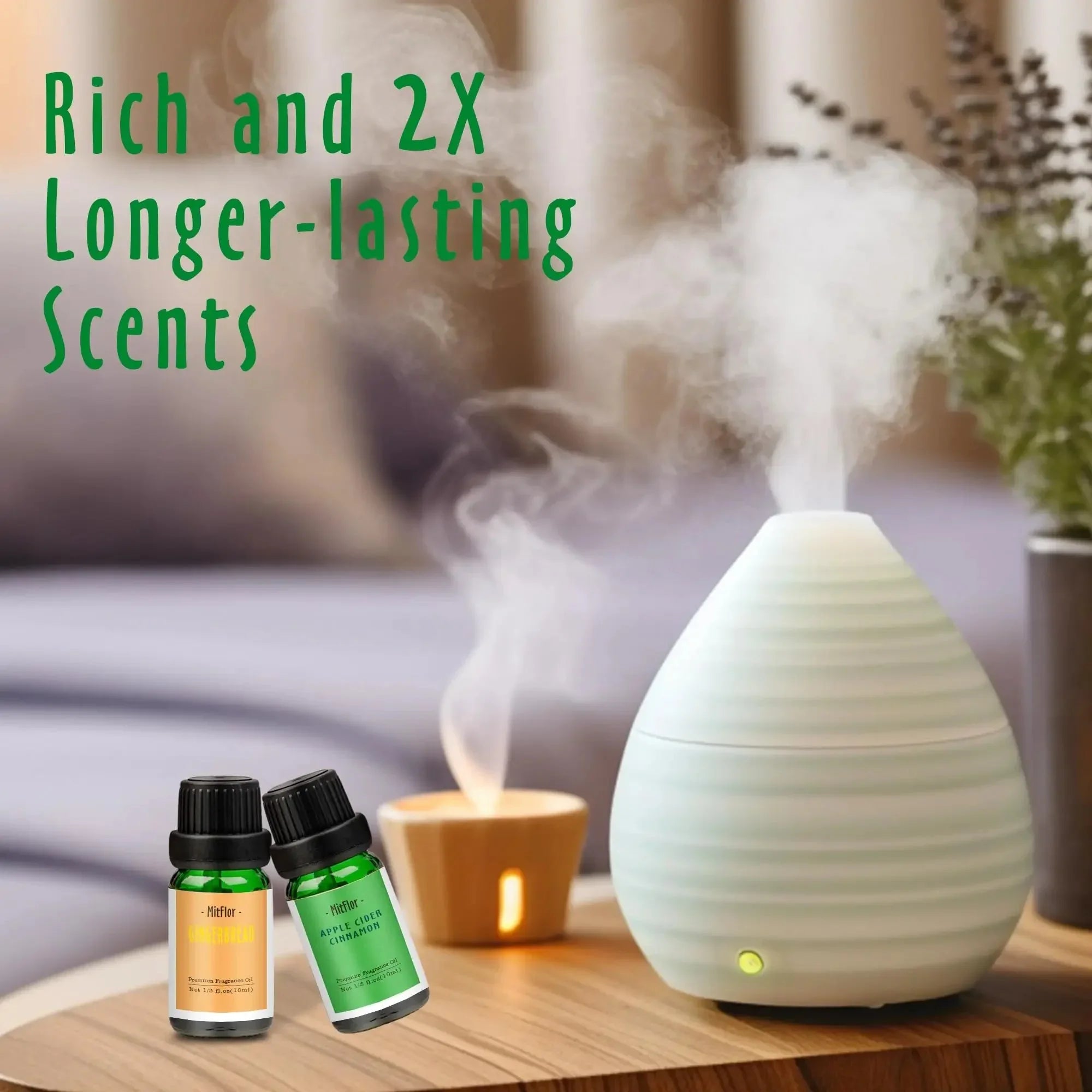 6 Fall Scents for Diffusers, Candles & Soaps (10ml Each) - CRYSTALOIL