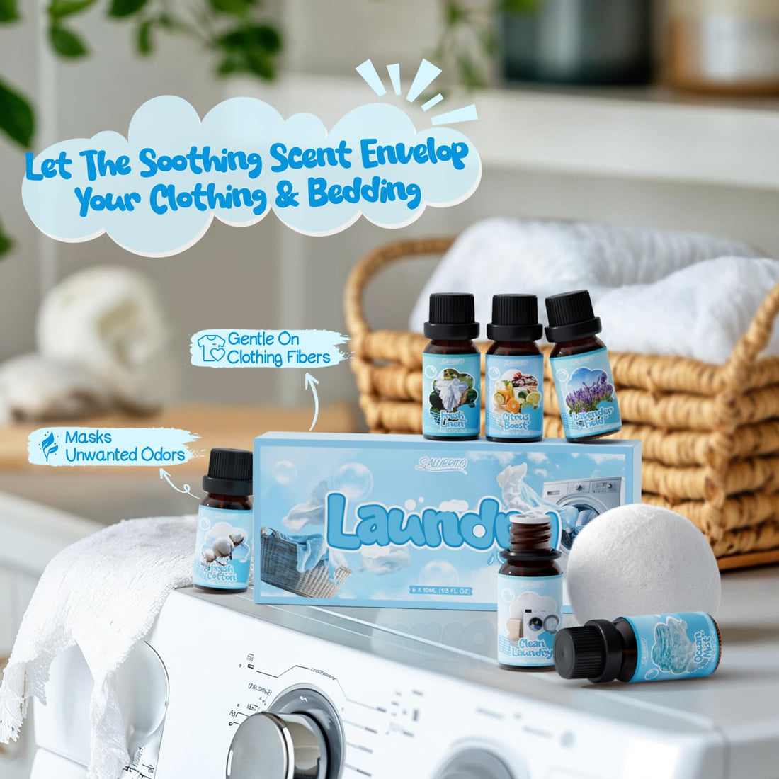 SALUBRITO Halloween Fragrance Oils Set