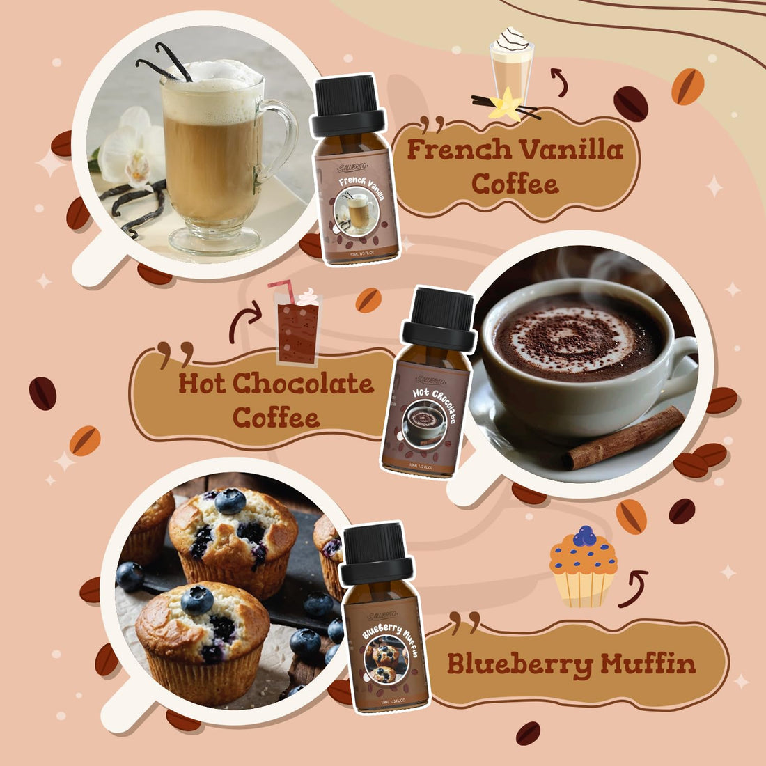 SALUBRITO Halloween Fragrance Oils Set