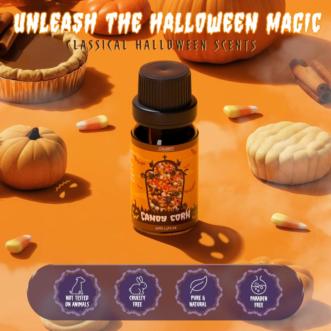 SALUBRITO Halloween Fragrance Oils Set
