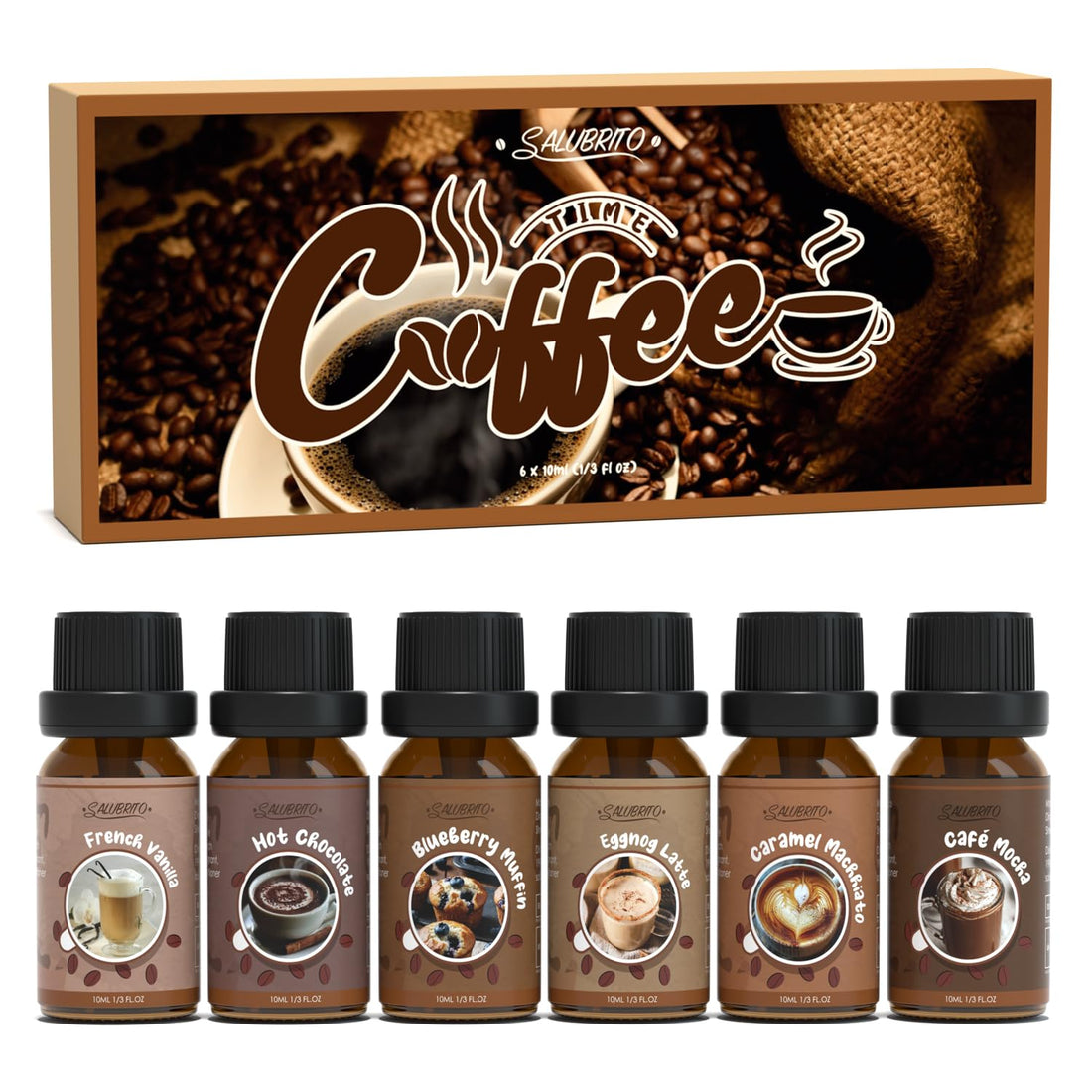 SALUBRITO Halloween Fragrance Oils Set