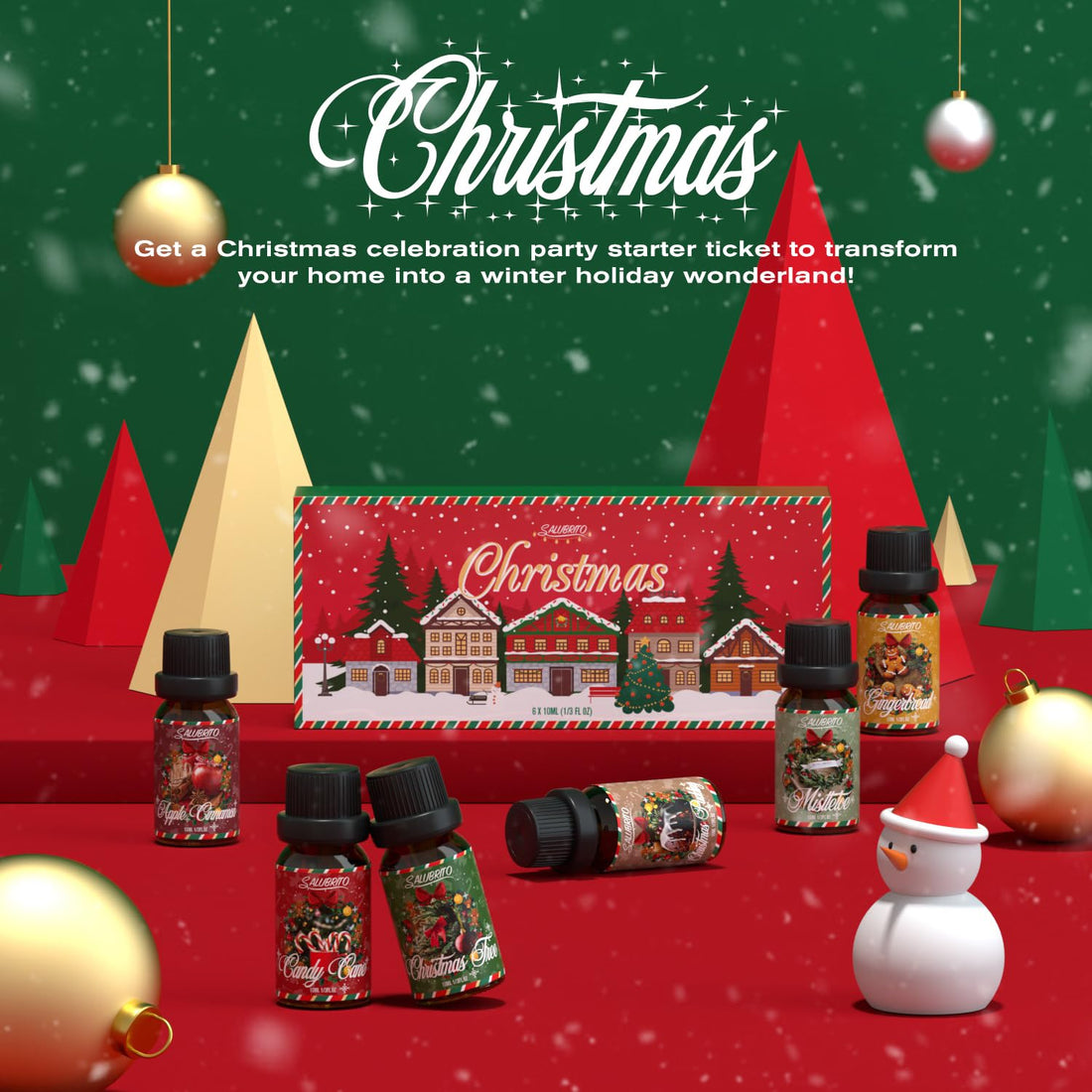 SALUBRITO Halloween Fragrance Oils Set
