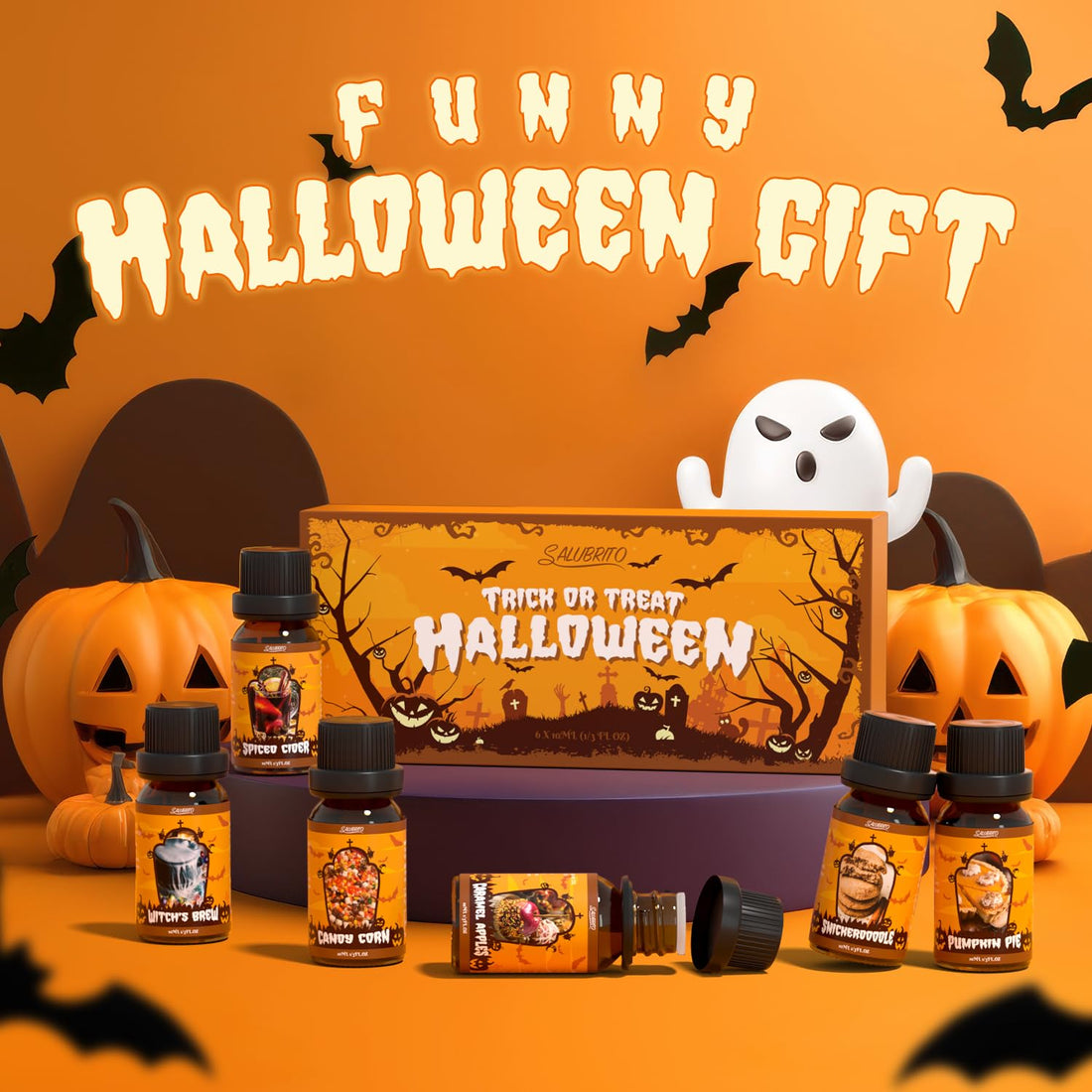 SALUBRITO Halloween Fragrance Oils Set
