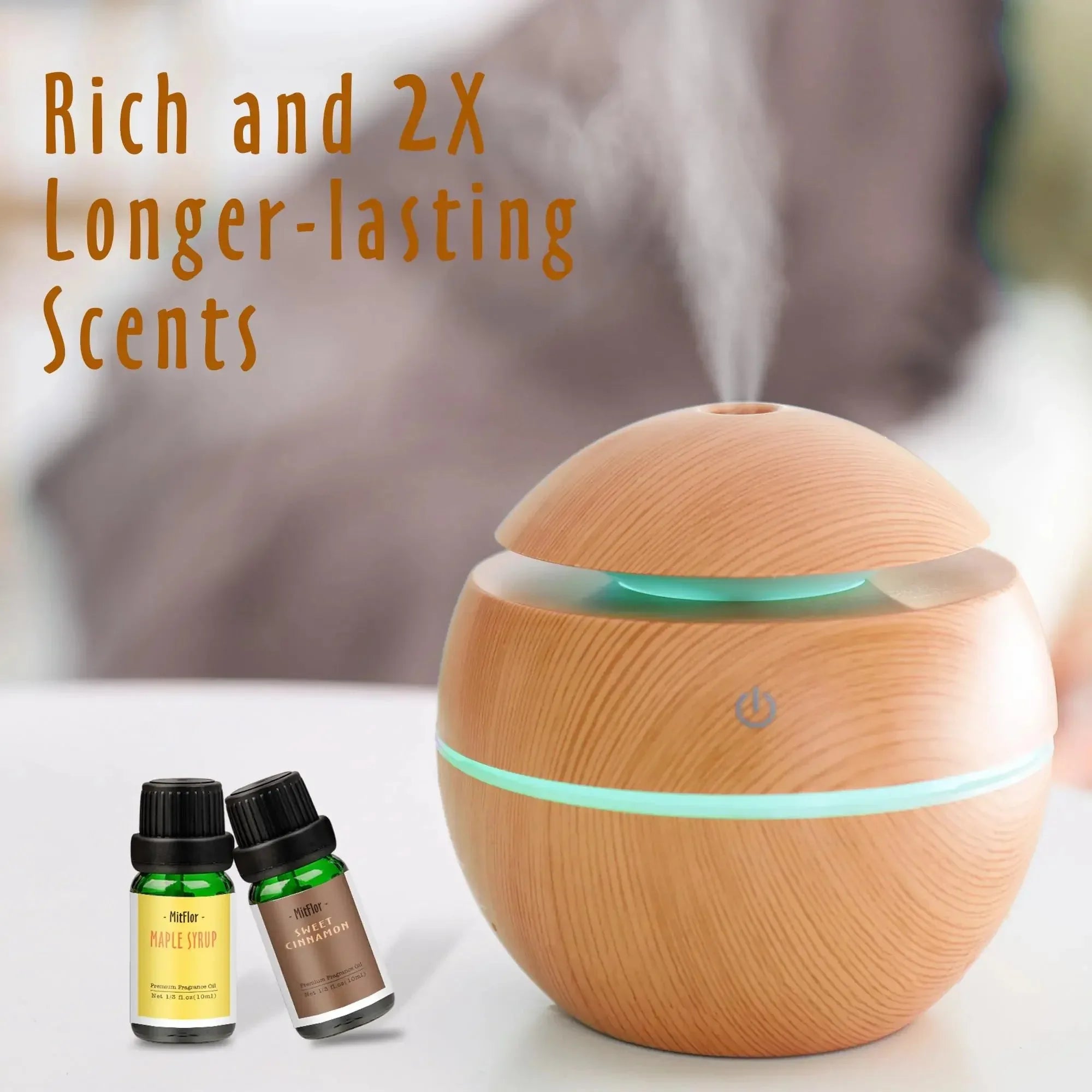 6 Fall Scents for Diffusers, Candles & Soaps (10ml Each) - CRYSTALOIL