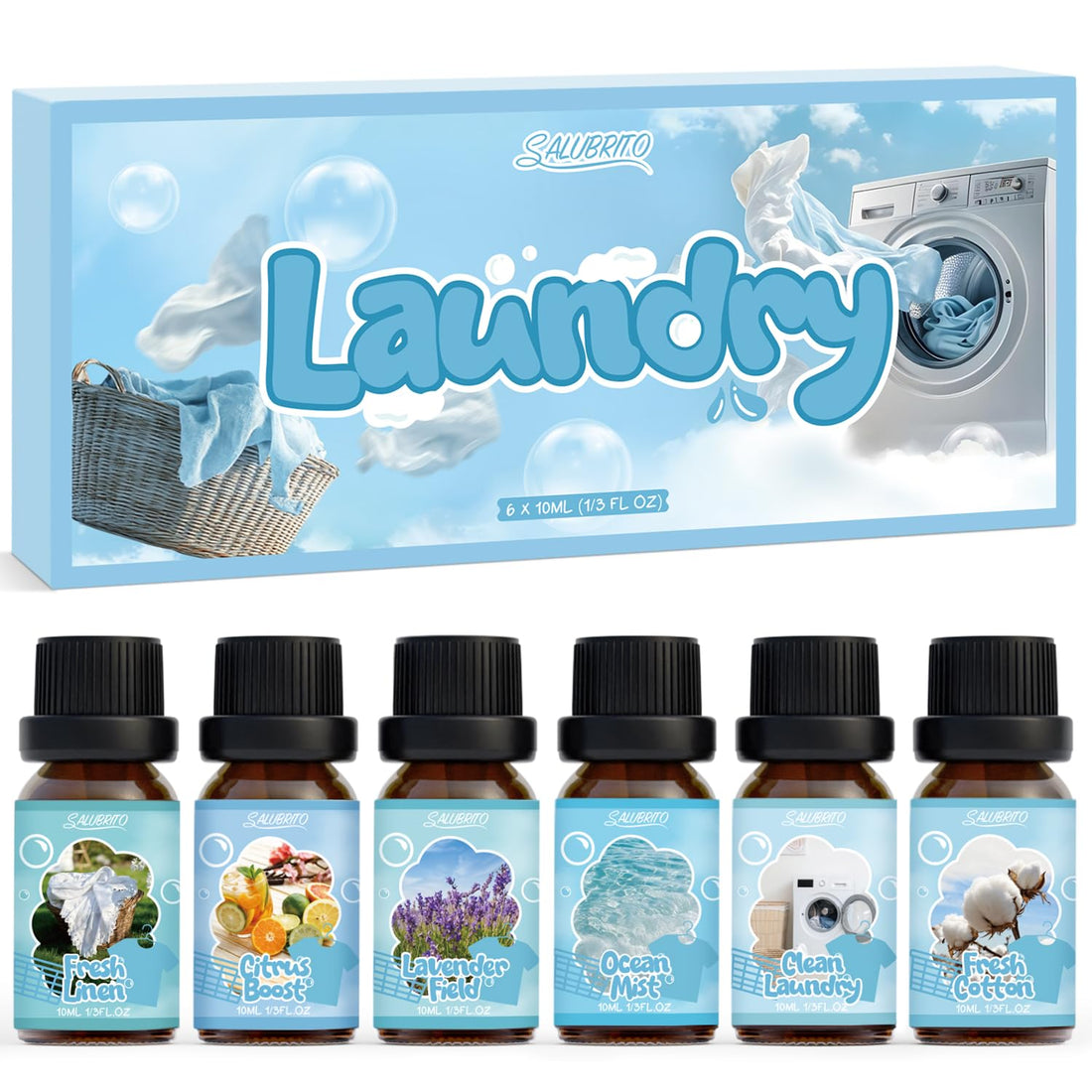 SALUBRITO Halloween Fragrance Oils Set